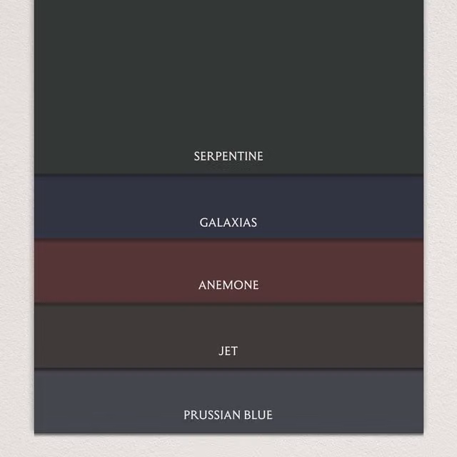 House of Hackney Paint Sample Pack - Darks Multicolour