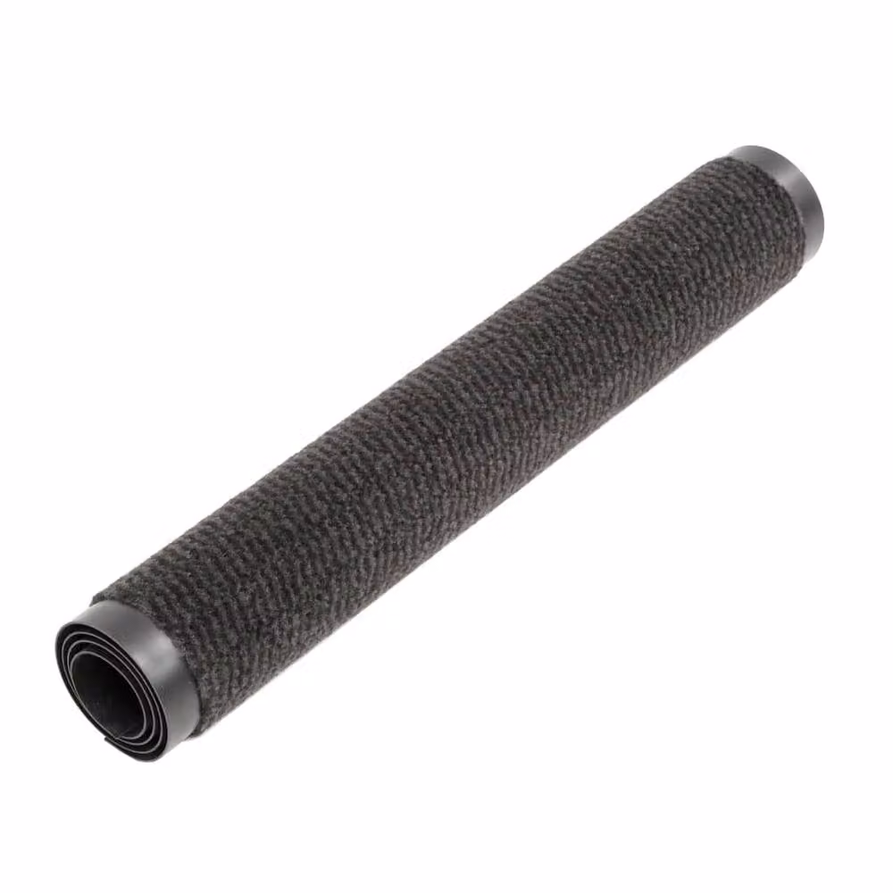 Berkfield Home Non-Slip Rectangular Tufted Dust Control Mat, Black, W: 60 cm, D: 90 cm – 2