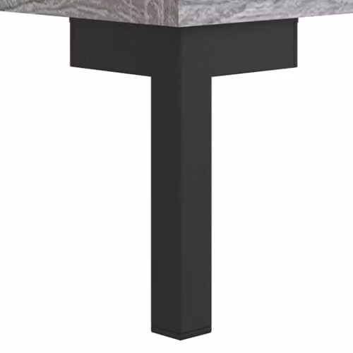vidaXL Modern TV Cabinet in Grey Sonoma, W: 80 cm, D: 36 cm, H: 50 cm – 3