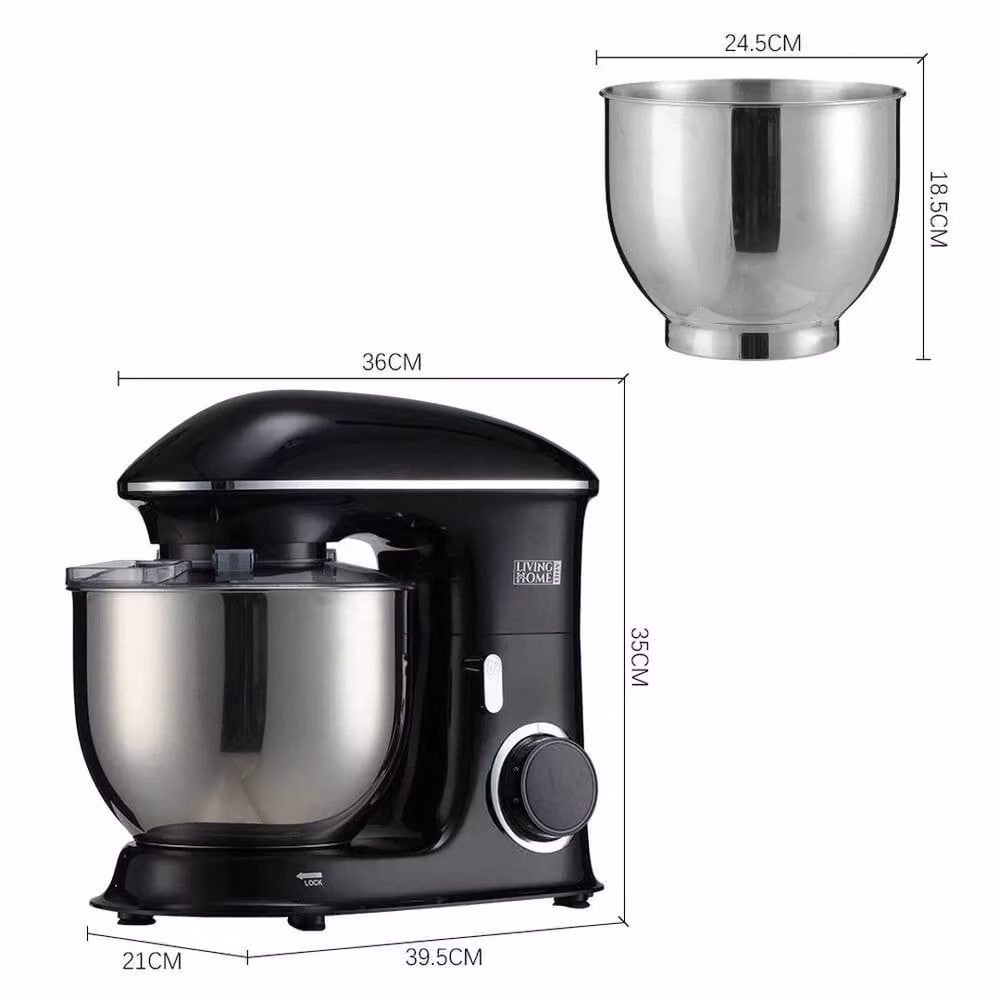 Pawnora 7L Electric Stand Mixer for Baking in Black – 2