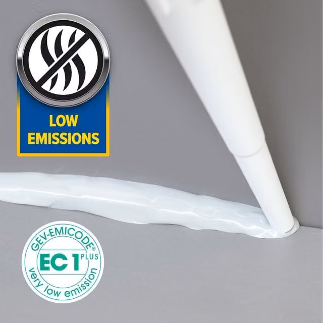 Dryzone Anti-Mould Silicone Sealant, Clear, 310 ml per tube, 3 Pack
