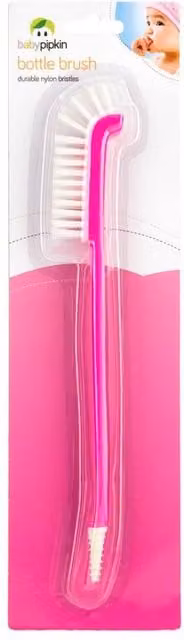 Bedsland BP Bottle Brush Long Handle Cleaning Brush for Bottles and Glassware in Pink – 1