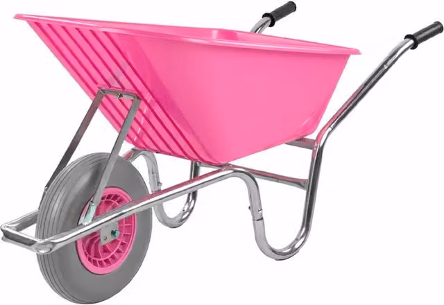 SPETLEK KCT 110L Garden Wheelbarrow in Pink – 1