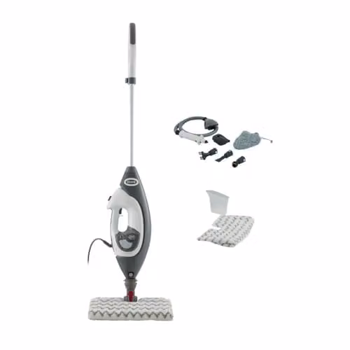 Shark S6005UK Floor and Handheld Steam Cleaner, Grey and White
