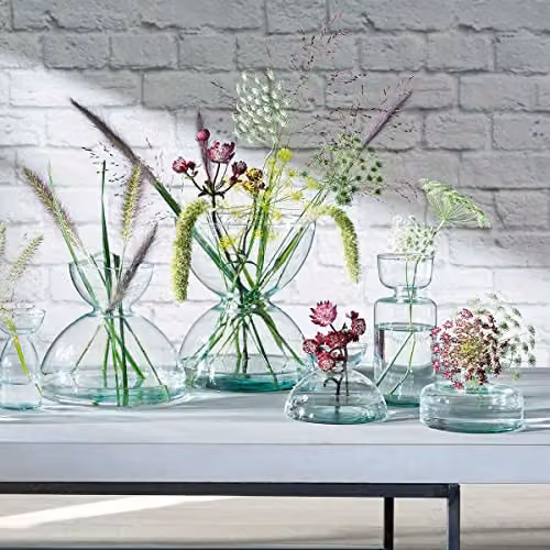 LSA International Canopy Trio Glass Vase Set in Transparent – 2