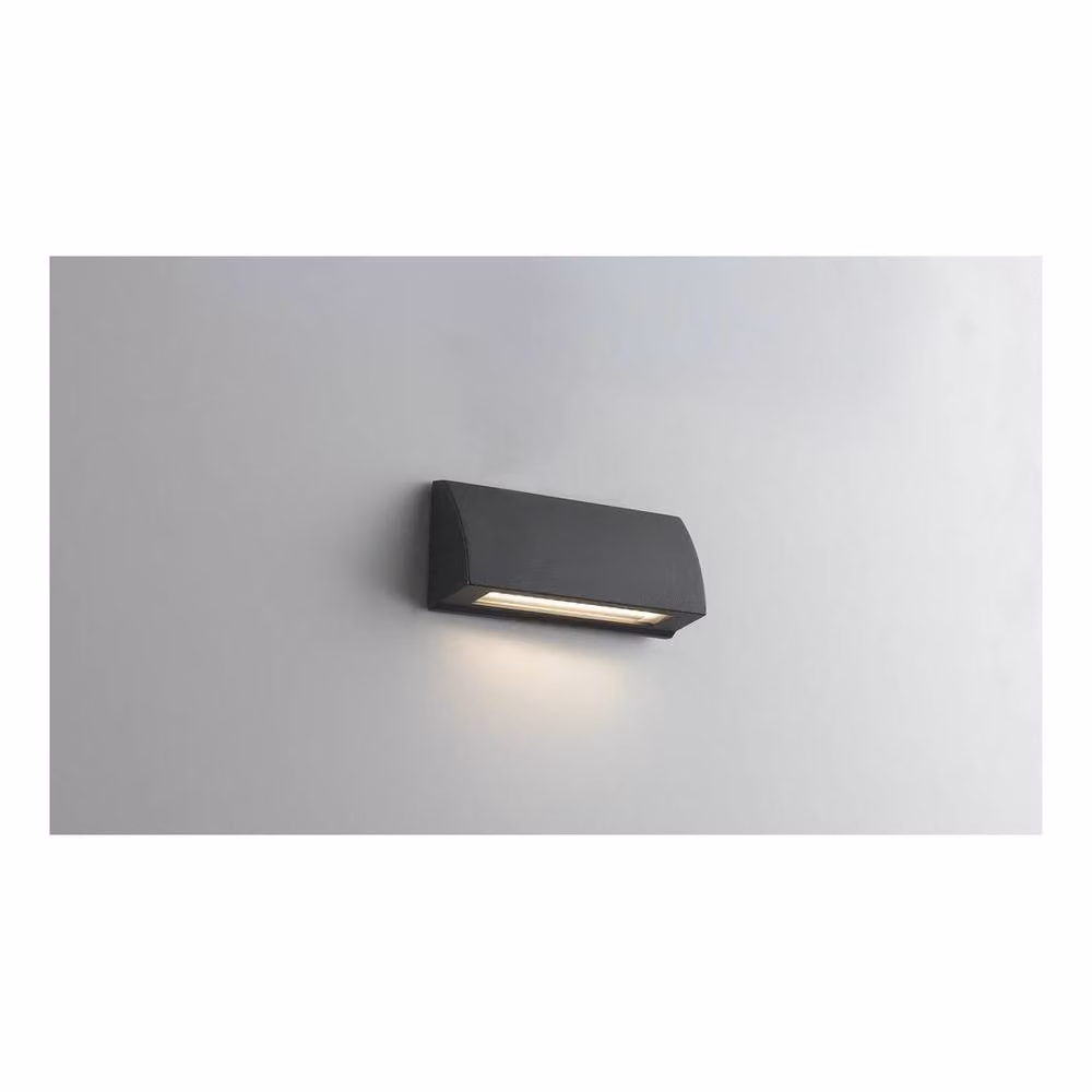 Netlighting SHELBY Outdoor LED Down Light, Black, W/D/H: 13 x 5.5 x 3 cm, IP54, 120lm, 4000K – 2