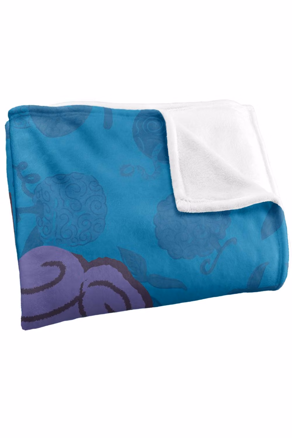 One Piece Gumgum Fruit Silky Touch Super Soft Fleece Throw Blanket, Multicolour, W: 152 cm, D: 127 cm – 3