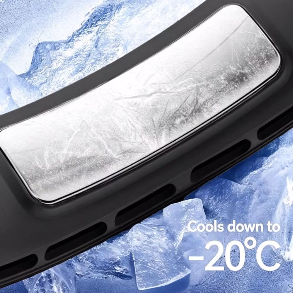 Quipulse Neck-worn Air Cooler in Black – 2