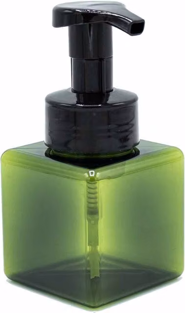 KDMD Reusable Foam Dispenser Pump Bottle, Green, 250ml