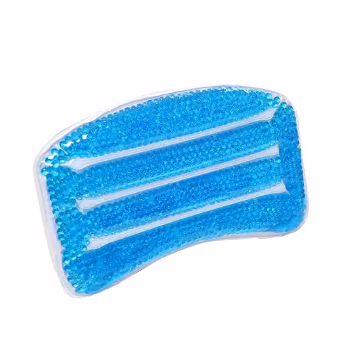 MANTRARAJ Soothing Gel Bath Pillow in Blue for Head, Neck and Shoulder Support – 1