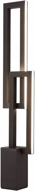 Netlighting Mural Table Lamp in Matt Black with 18W LED Warm White 3000K 1380lm IP20 – 1