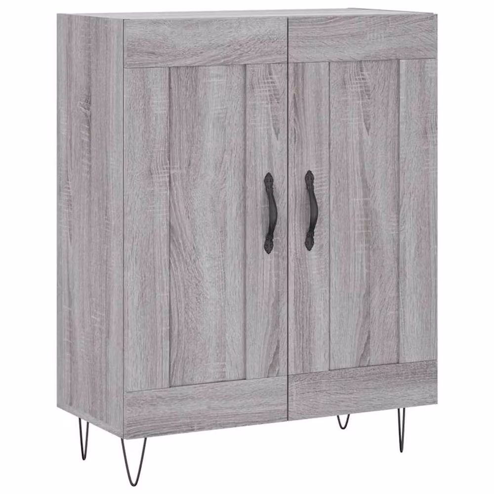 Berkfield Home Grey Sonoma Modern Sideboard, W/D/H: 69.5 x 34 x 90 cm – 3