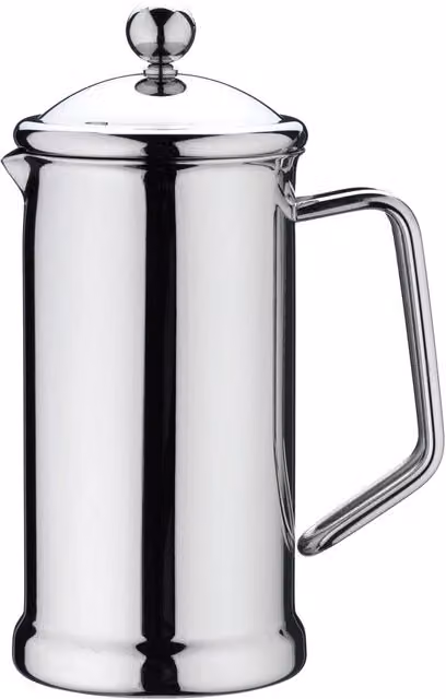 Café Stål Originals Mirror Cafetiere, Stainless Steel, Silver, 800ml