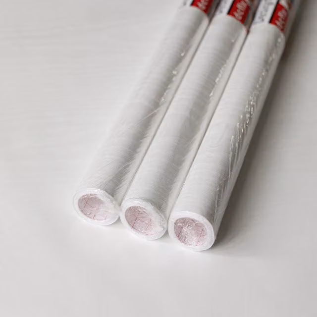 dc fix Whitewood Self Adhesive Vinyl Wrap for Kitchen Doors and Worktops, White, W: 67.5 cm, L: 2 m (Pack of 3)