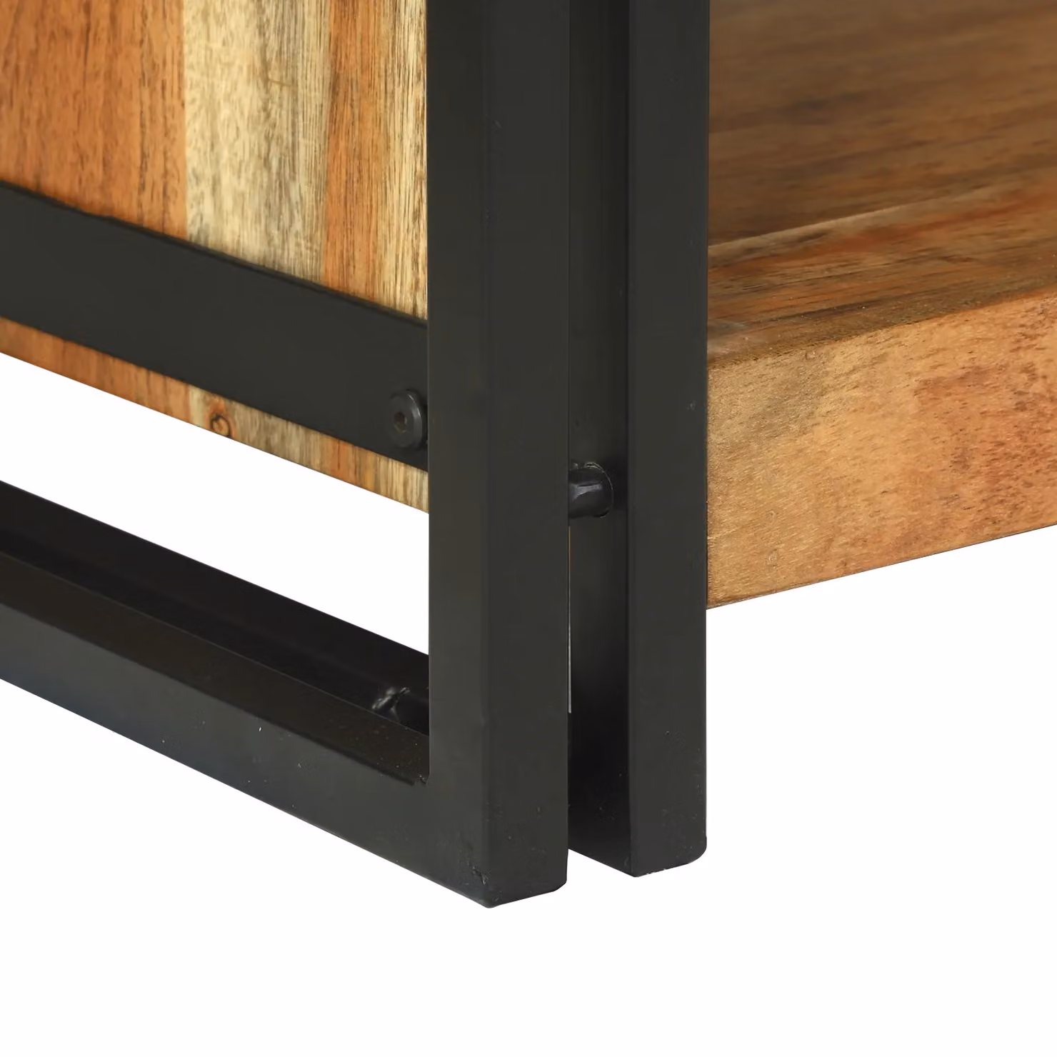 Berkfield Home Solid Wood Acacia Coffee Table, Brown, W: 120 cm, D: 50 cm, H: 38 cm – 5