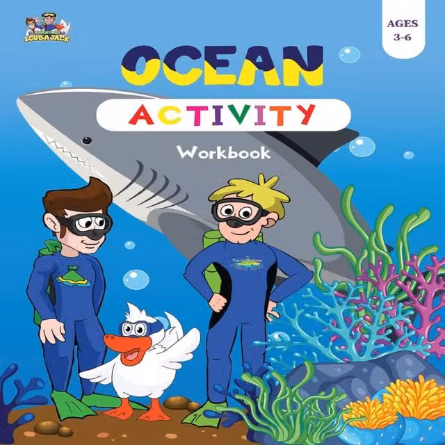 Beth Costanzo Ocean Activity Workbook for Ages 3-6, Multicolour Paperback