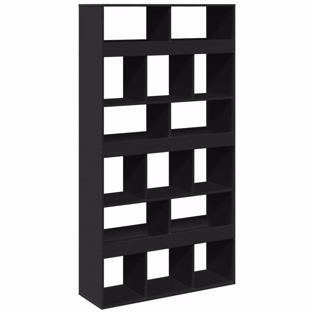 Berkfield Home Black Engineered Wood Room Divider W/D/H: 100 x 33 x 187.5 cm – 2
