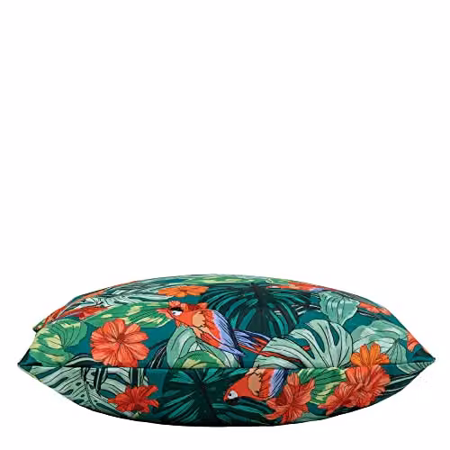 ICON Meadow Print Green Outdoor Cushion Set of 2, W/D/H: 43 x 43 x 43 cm – 3