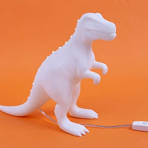 Fizz Creations T-Rex LED Dinosaur Mood Light in White