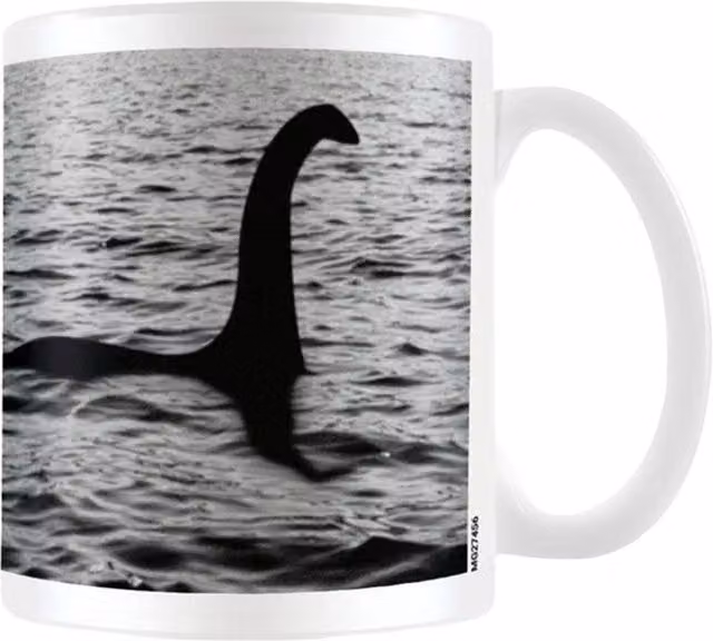 Pyramid International Loch Ness Monster Ceramic Mug in Black