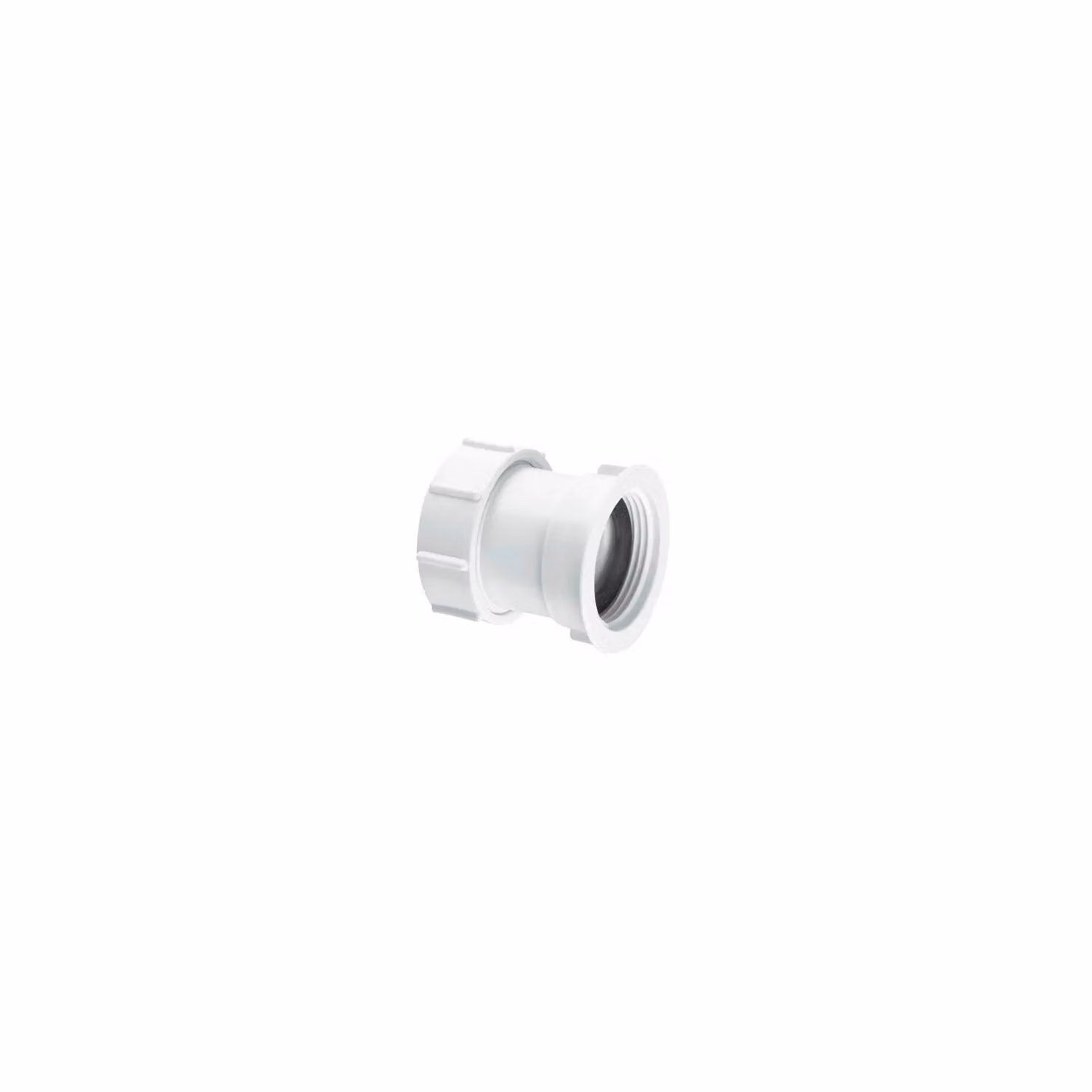 McAlpine T29 1.5 Inch Straight Coupling, Multifit x BSP Female Thread, White – 2
