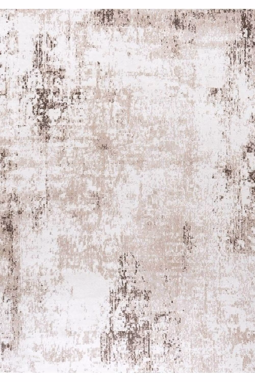 THE RUGS Elaris Stain Resistant Abstract Distressed Area Rug in Beige, W: 160 cm, L: 230 cm – 2