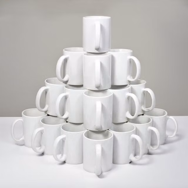 PixMax Sublimation Ceramic Mug, White, 325 ml