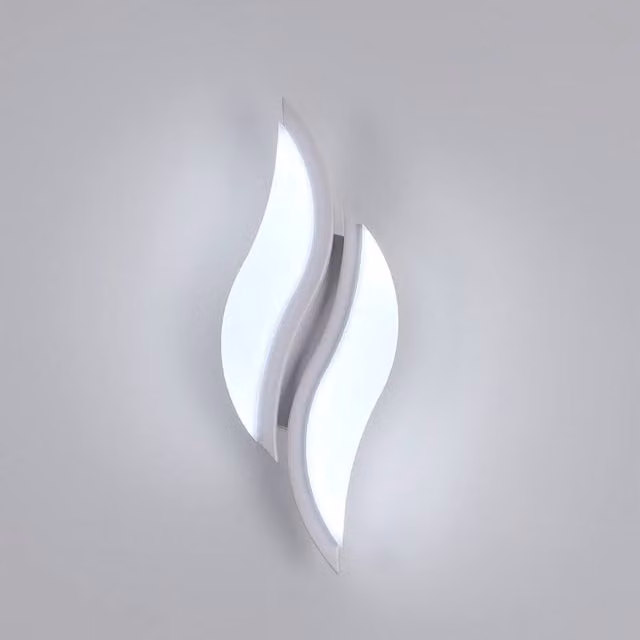 Pheashine Modern LED Wall Light, White, 20W, 6500K Cool White, Length: 30 cm