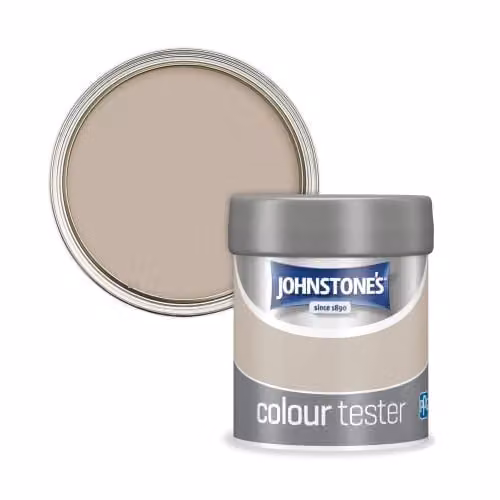 Johnstone's Colour Sample Tester Pot in Taupe Delight, 75ml