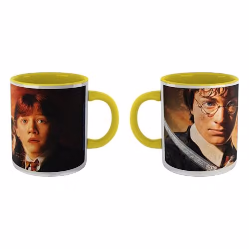Zavvi Harry Potter Chamber of Secrets Ceramic Mug in Yellow and Multicolour