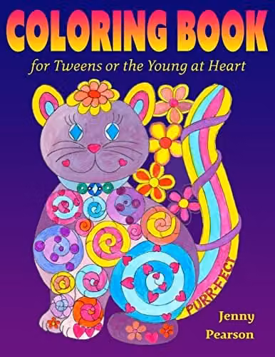 Coloring Book for Tweens and Teenagers by Simon & Schuster, Multicolour Paper Edition