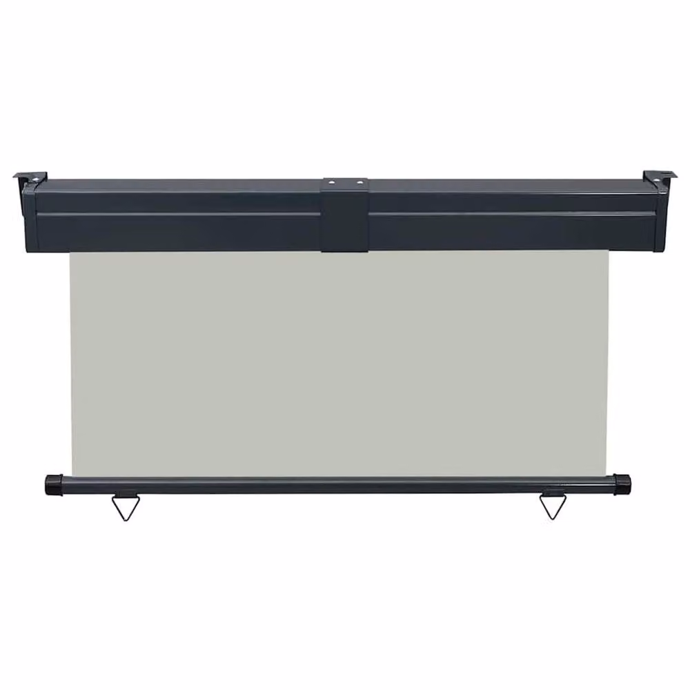 Berkfield Home Stylish Balcony Side Awning in Grey, W: 140 cm x H: 250 cm – 2