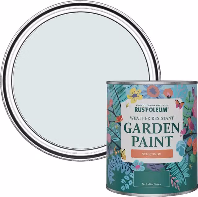 Rust-Oleum Water-Based Garden Paint in Satin Gloss Finish, 0.75 l