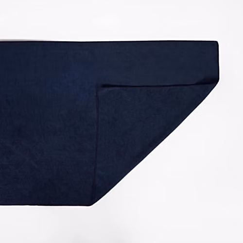 Brentfords Set of 5 Navy Blue Quick Dry Microfibre Beach Towels for Adults – 3