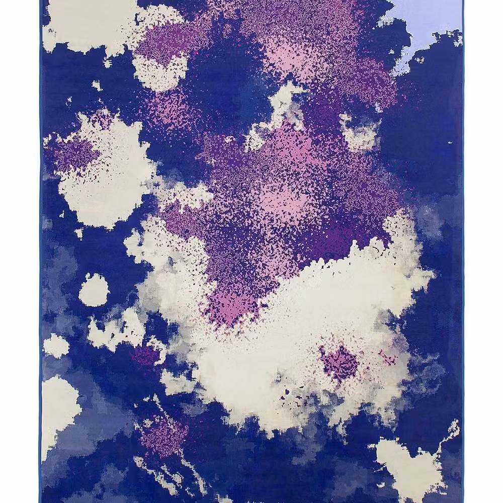 Wyld and Coco Multicolour Abstract Modern Rectangular Polyester Area Rug, W: 160 cm, L: 230 cm – 2