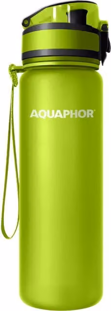 Aquaphor City Water Filter Bottle, 500ml, Green