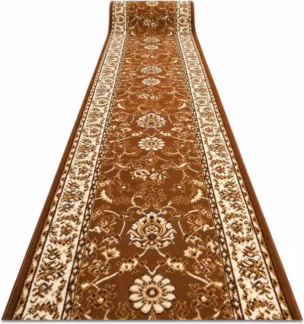 RugsX Bcf Morad Oriental Runner in Brown, W/D/H: 70 x 200 cm – 1