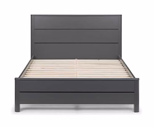 Julian Bowen Chloe King Size Bed in Grey Lacquered Solid Wood, W/D/H: 180 x 200 x 165 cm – 5