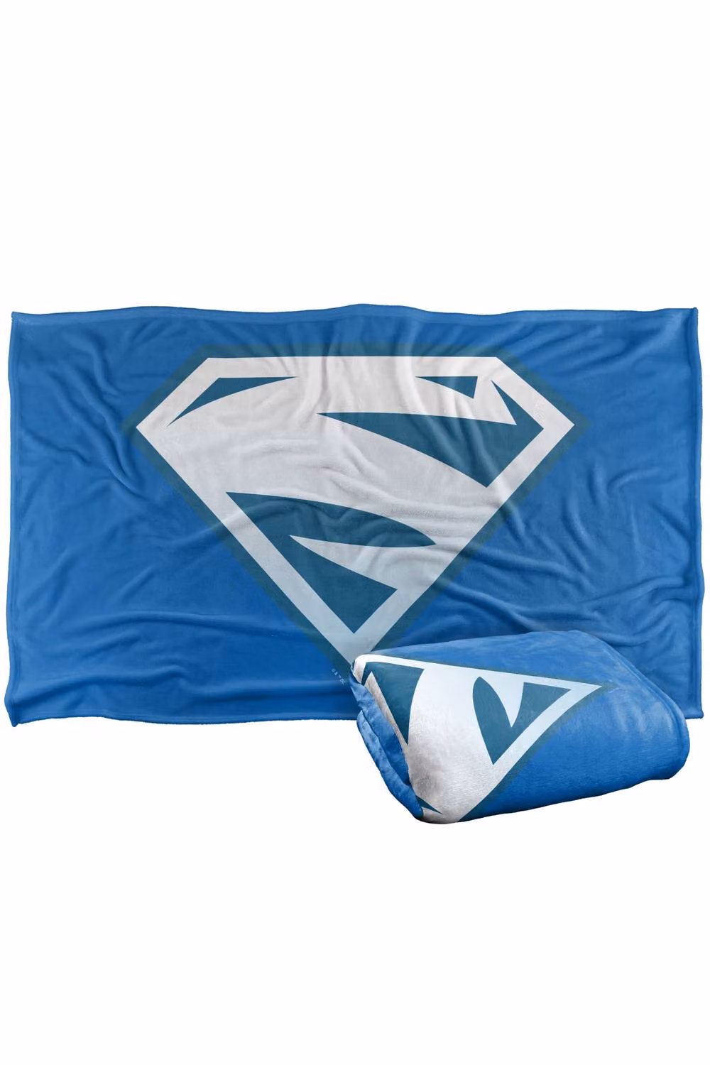 Warner Bros. Superman Shield 1997 Super Soft Fleece Throw Blanket, Multicolour, W: 127.0 cm x L: 152.4 cm – 5