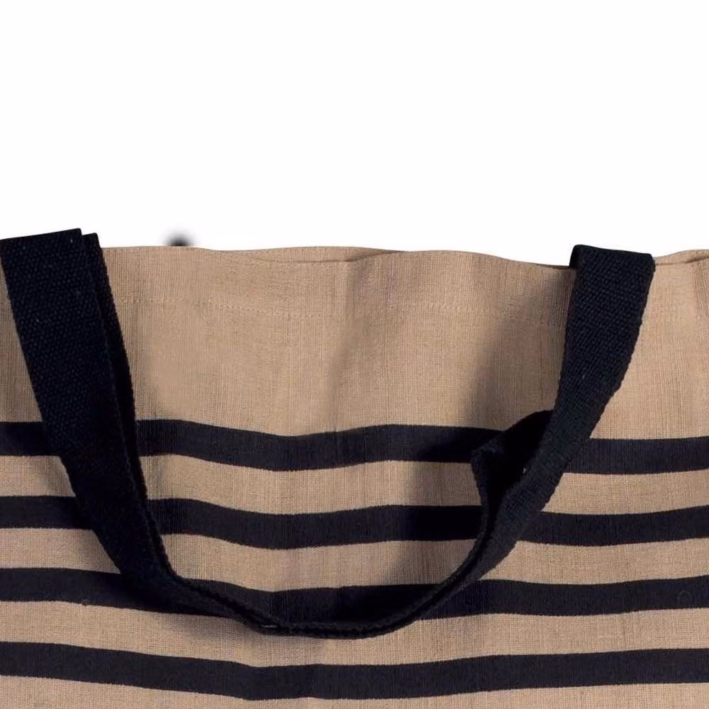 Kimood Large Juco Bag in Beige with Handles – 2