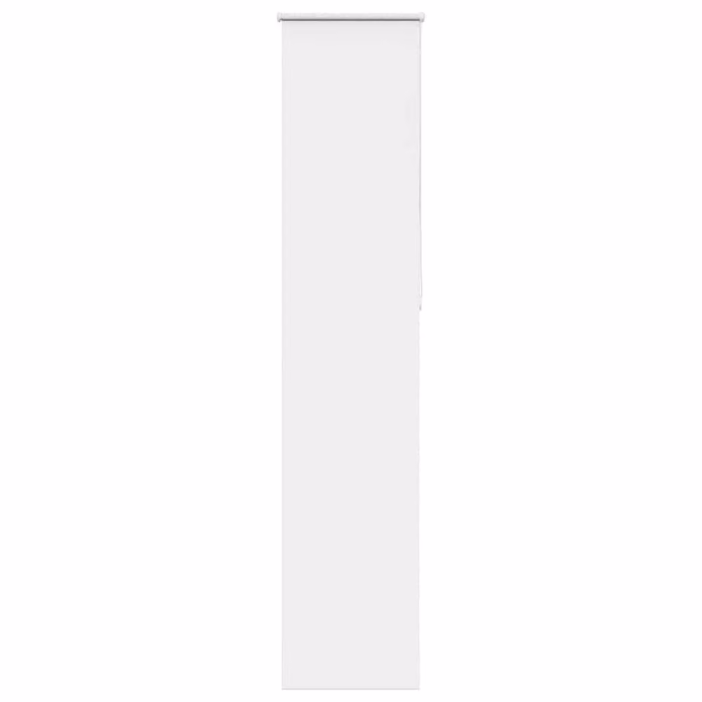 Berkfield Home White Blackout Roller Blind, Thermal Insulating Polyester, W: 55 cm, H: 230 cm