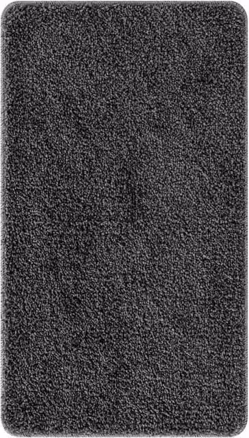 Berkfield Home Rectangular Non-Slip Bath Mat in Grey, W: 70 cm, L: 120 cm – 1