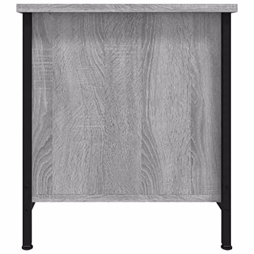 vidaXL Grey Sonoma TV Cabinet in Engineered Wood, W/D/H: 100 x 40 x 45 cm – 3