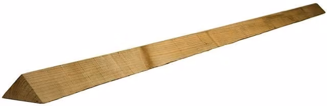Snowdon Timber Treated Timber Arris Rail, Pack of 4, Natural, H 7.5 cm, W 7.5 cm, L 2.4 m