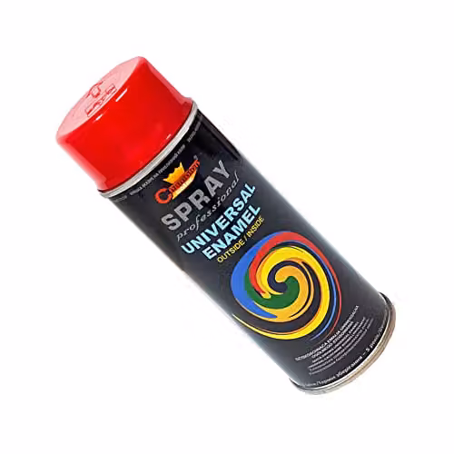 Sola Universal High Gloss Enamel Spray Paint, Carmine Red (RAL 3002), 2 x 400 mL – 3
