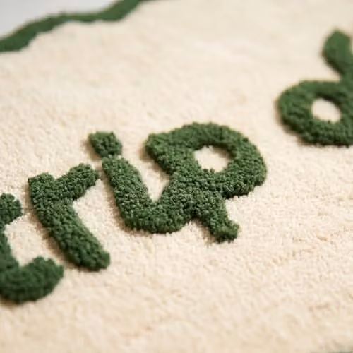 Mooky Mats Strip Off Scalloped Non-Slip Bath Mat in Green, W: 50 cm x D: 80 cm – 4
