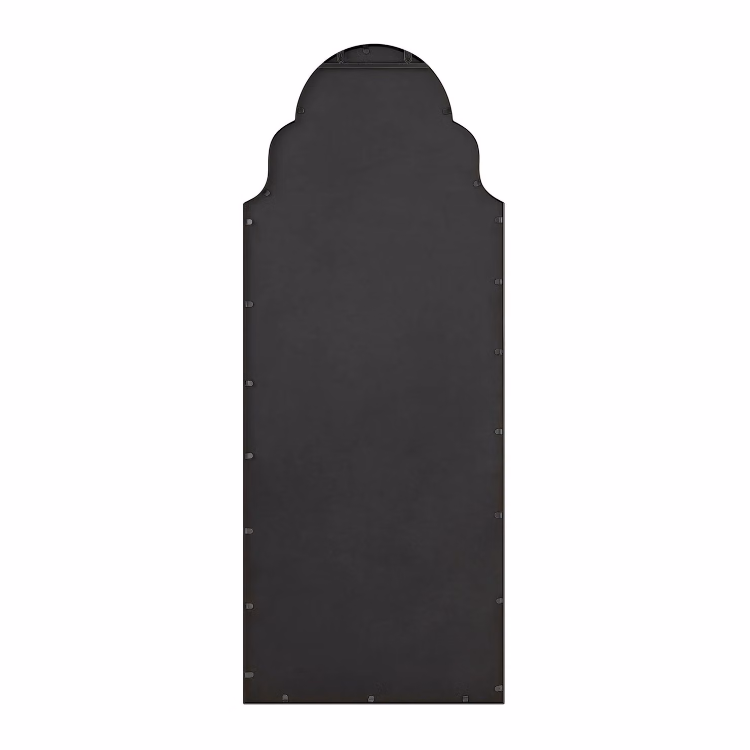 FurnitureboxUK Hima Black Metal Framed Moroccan Arch Glam Wall Mirror – 2