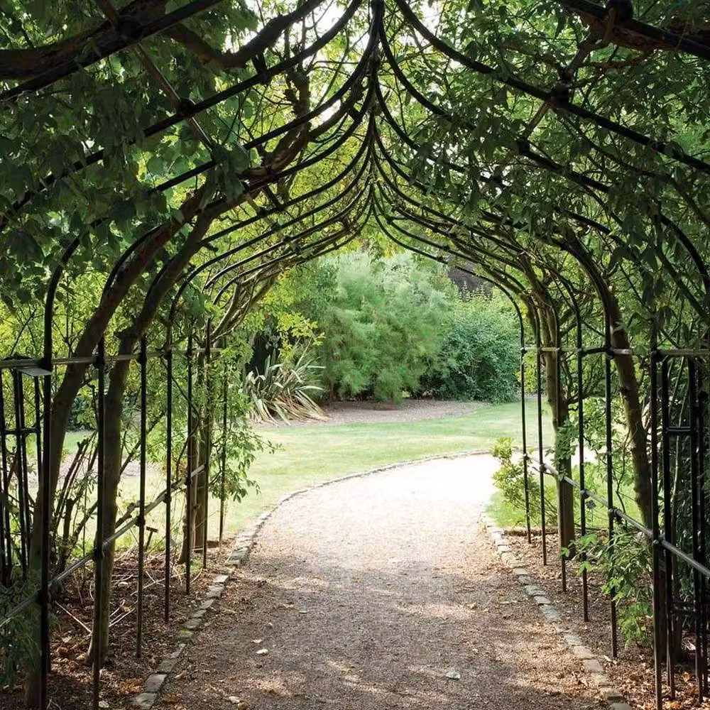 Kelvenix Metal Garden Arch in Black – 3