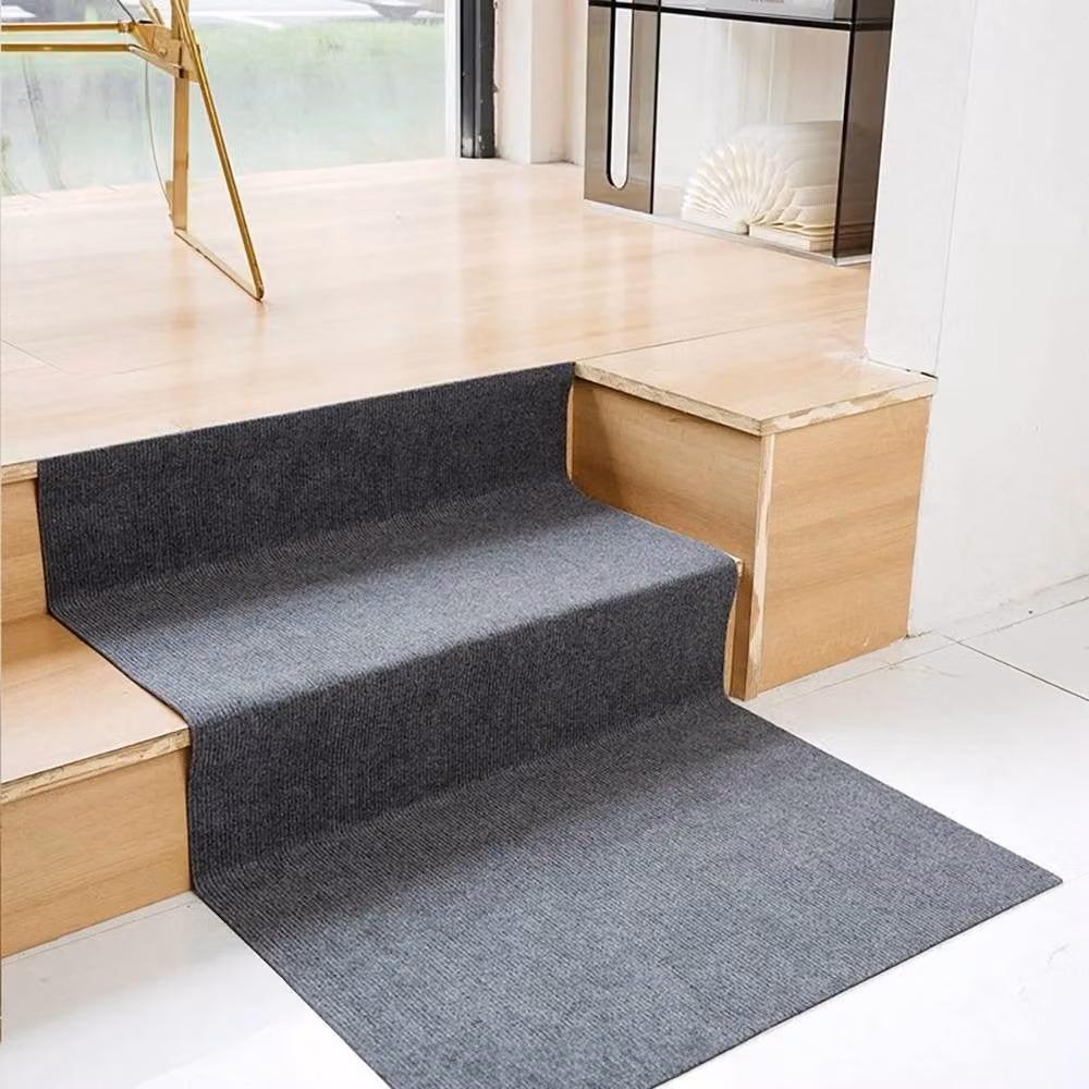 FORGEVIO Self-Adhesive Modern Home Office Floor Mat in Grey, W: 40 cm x L: 200 cm – 2