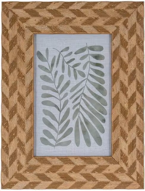 Lemon Pavilion Furniture and Decor Nord Rectangular Wood Photo Frame, Brown, 10 x 15 cm – 1